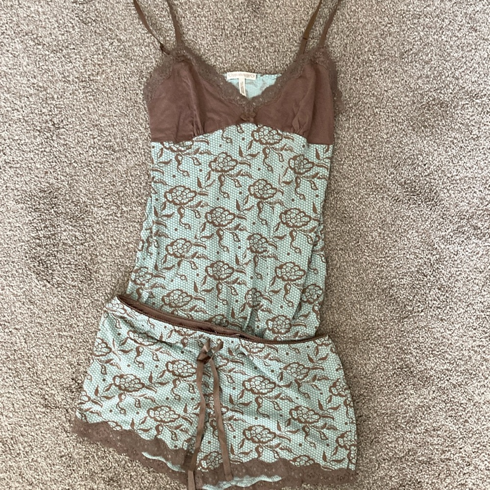 Pjsalvage night wear, cotton/rayon